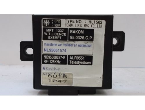 Centralina Code Honda Civic