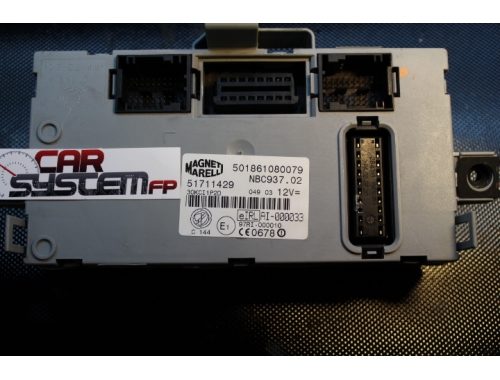 Riparazioni Varie + Passaggio Codici + Lettura Pin Code + Scrittura Chip Trasponder - Body Computer Fiat Punto 188 51711429