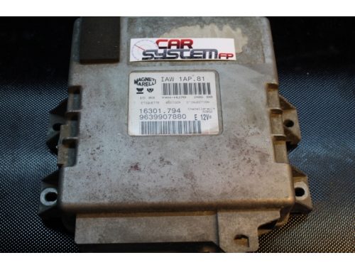 Riparazioni Varie + Scodifica Totale + Riverginazione - Centralina Motore Peugeot 206 CC 1.400 8V IAW1AP.81