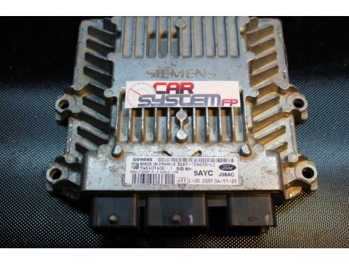 Riparazioni Varie + Passaggio Codici + Riverginazione - Centralina Motore Ford Fusion / Ford Fiesta CC 1.400 TDCI 5WS40140E-T