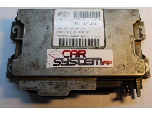 Centralina Motore Fiat Punto CC 1.100 8V Benz IAW16F.EB-Riparazioni Varie+Passaggio Codici+Scodifica Totale+Riverginazione