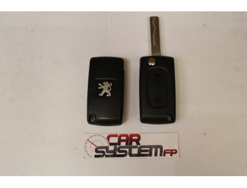 Chiave Radiocom. Peugeot - Sostituz. tasti rotti + Auto non parte/Spia Code accesa + Riparaz. Radiocom. + Sostituz. Guscio