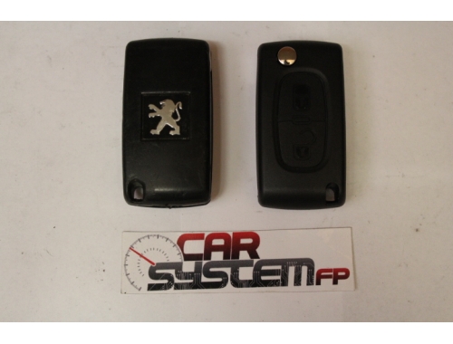 Chiave Radiocom. Peugeot - Sostituz. tasti rotti + Auto non parte/Spia Code accesa + Riparaz. Radiocom. + Sostituz. Guscio