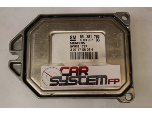 Centralina Motore Astra/Zafira/Vectra - SIEMENS 55351752 - Pass. Codici + Riparazioni varie + Lettura Pin Code + Riverginazione