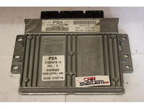 Centralina Motore Citroen C2 SAGEM 9653106180 - Passaggio Codici