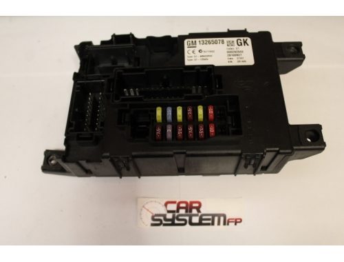 Modulo Multifunzione Opel Corsa - 13265078 - Passaggio Codici + Riparazioni Varie