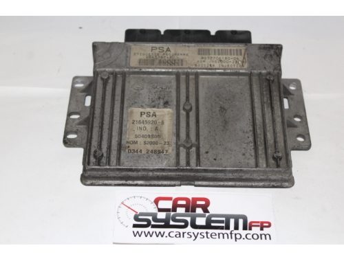 Centralina Motore Peugeot 206 - SAGEM 9643782480 - Passaggio Codici