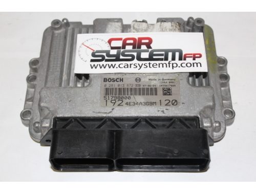 Centralina Motore Fiat Stilo - BOSCH 0281013672 - Passaggio Codici + Riverginazione + Passaggio Codici