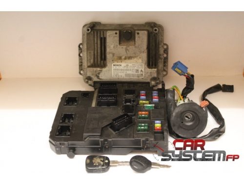 Kit Centralina Completo PEUGEOT 206 2.0 HDI 0281011783, EDC16C34, 9658556780, 9654490280, S118085220 E, 9653667680, BSI E02-00