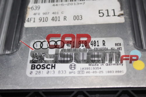 Centralina Motore Audi A6 2.7 BOSCH 0281013833 EDC16CP34