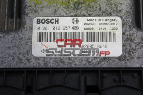 Centralina Motore Suzuki Gran Vitara 1.9 DDIS Anno 2006 BOSCH 0281012657 8200518648
