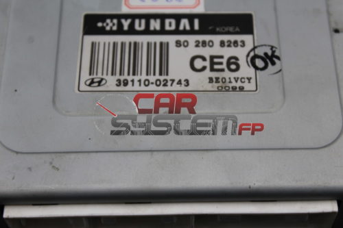 Centralina Motore Hyundai Atos 1.0 39110-02743