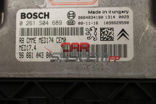 Centralina Motore Citroen C4 Picasso / Peugeot 207-308 BOSCH 0261S04689 9666104380