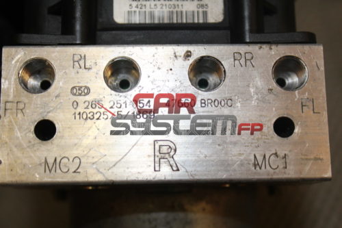 BOSCH 0265951743 0265251854 Riparazione Pompa ABS Nissan Qashqai