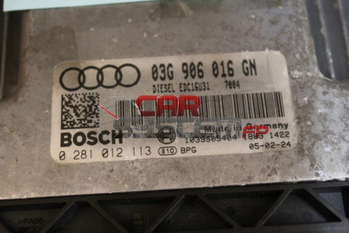 Centralina Motore Audi A4 2.0 TDI BOSCH 0281012113 03G906016GN