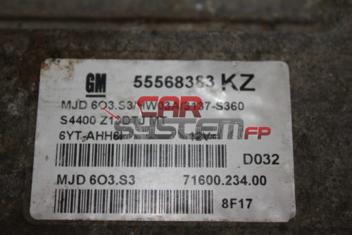 Centralina Opel Corsa D 1.3 CDTI GM 55568383KZ MJD 6O3.S3