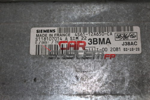 SIEMENS S11807014A 4S61-12A650-CA Centralina Motore Ford Fiesta