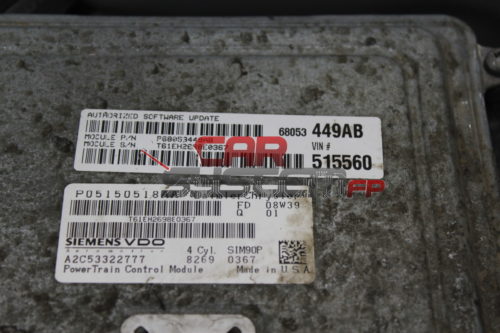 Centralina Motore Dodge Journey Avenger 2.4L SIEMENS VDO P05150518AA