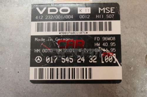 Centralina Motore Mercdes Classe E VDO 412.232/001/004