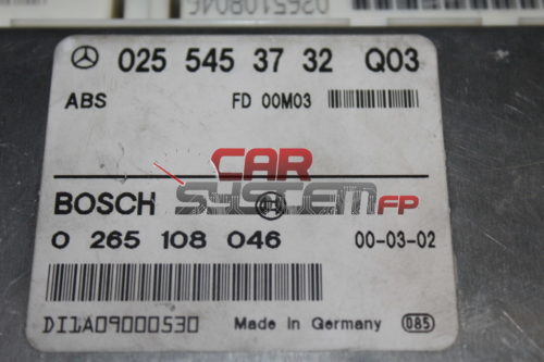 Centralina ABS Mercedes Classe G (W463) BOSCH 0265108046
