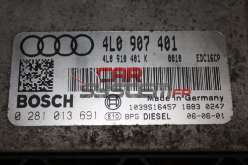 Centralina Motore Audi Q7 3.0 TDI BOSCH 0281013691 4L0907401