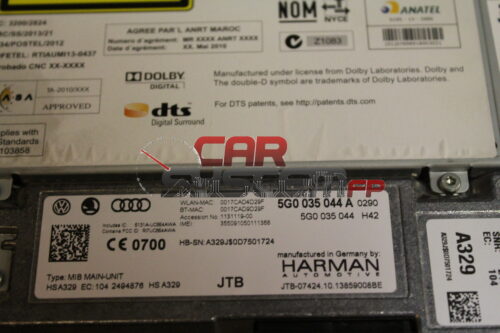 5G0035044A HARMAN Riparazione Navigatore Volkswagen