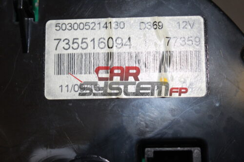 735516094 MAGNETI MARELLI Quadro Strumenti Fiat 500