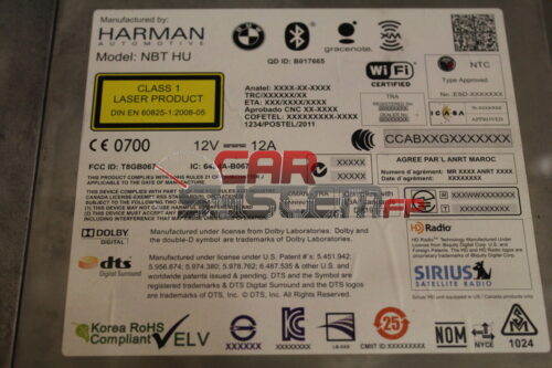 B017665 Riparazione Navigatore BMW