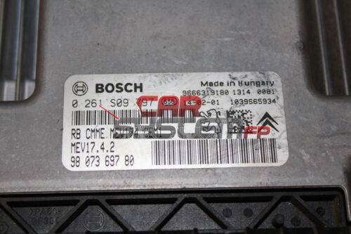 0261S09797 9666319180 BOSCH Centralina Motore PEUGEOT 208 / CITROEN