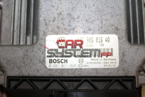 03G906016AQ 0281011848 BOSCH Centralina Motore VOLKSWAGEN GOLF V 2.0 TDI