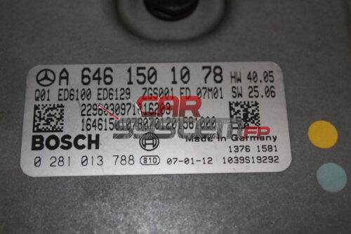 0281013788 A6461501078 BOSCH Centralina Motore MERCEDES BENZ VIANO / VITO