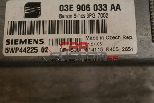 03E906033AA 5WP4422502 SIEMENS Centralina Motore SEAT IBIZA