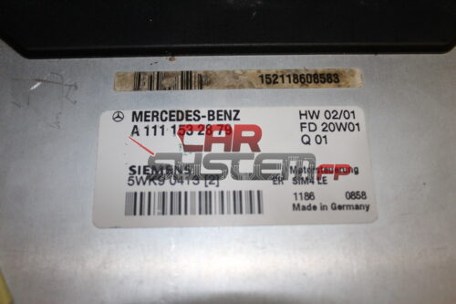 A1111532879 5WK90413 SIEMENS Centralina Motore MERCEDES BENZ SLK 230