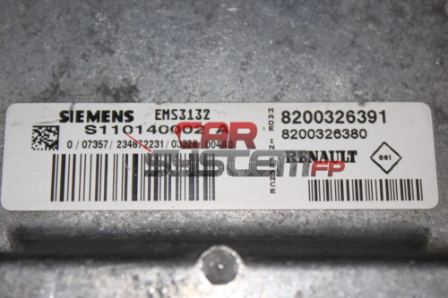 S1101140002A 8200326391 SIEMENS Centralina Motore RENAULT TWINGO