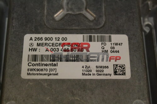 A2669001200 5WK90870 CONTINENTAL Centralina Motore MERCEDES BENZ CLASSE A