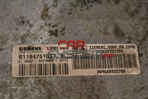 S118475101F SIEMENS Centralina Cambio automatico CITROEN C2 - C3 / PEUGEOT 1007