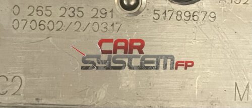 51789679 0265235291 Riparazione ABS Fiat Bravo 2006 < 2016