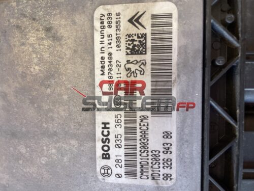 0281035365
9832694380 Centralina Motore Peugeot 3008 / 5008