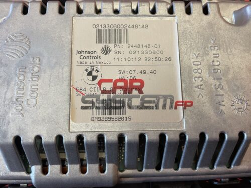 2448148-01 Revisione Display Navigatore BMW X1 2013 < 2015