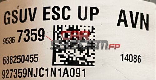 688250455 Riparazione ABS Opel Mokka