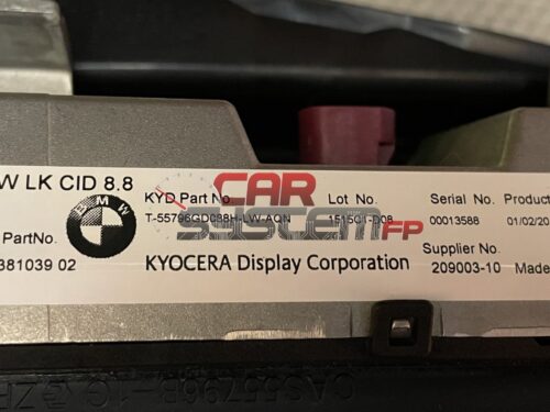 938103902 Revisione Display Navigatore BMW  2012 < 2015