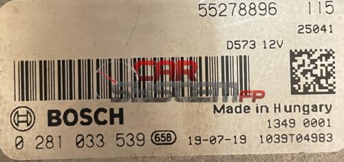 EDC17C69 0281033539 Riparazione Centralina Motore Fiat Ducato
