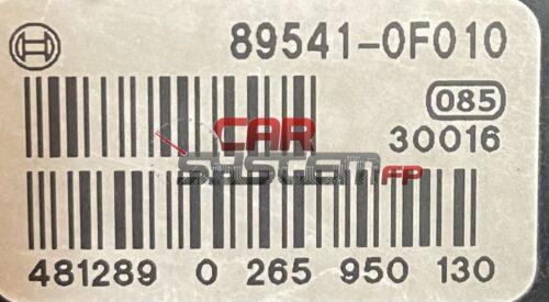 44540-0F019 0265225284 Riparazione ABS Toyota Corolla / Verso