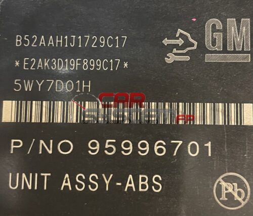 95996701 Riparazione ABS Chevrolet Spark