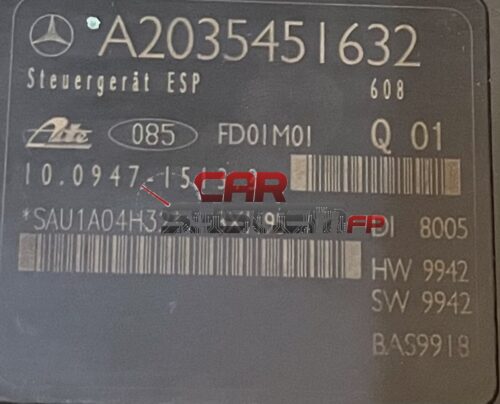 A0044310512 Riparazione ABS Mercedes Classe C