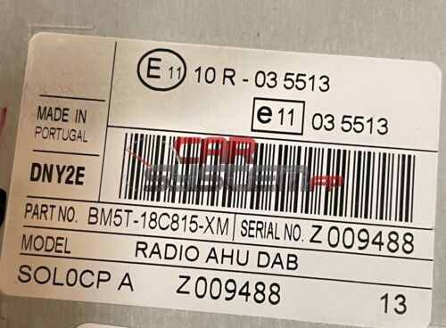 BM5T-18C815-XM Riparazione Autoradio FORD