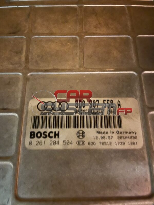 261204504 Calculateur moteur Audi A4 1995 / 1997 1.6 BOSCH 0261204504 8D0907558A