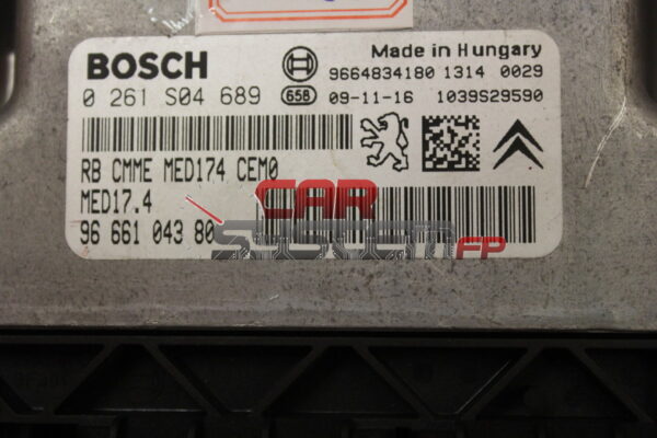 Motorsteuergerät Citroen C4 Picasso / Peugeot 207-308 BOSCH 0261S04689 9666104380
