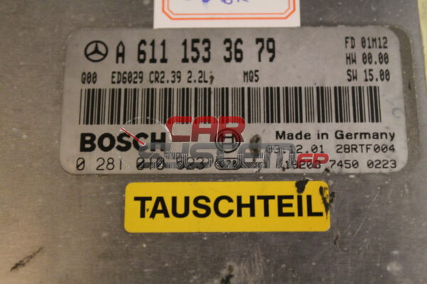 0281010523 BOSCH Motorsteuergerät EDC15C6 Mercedes Sprinter 2.2 CDI