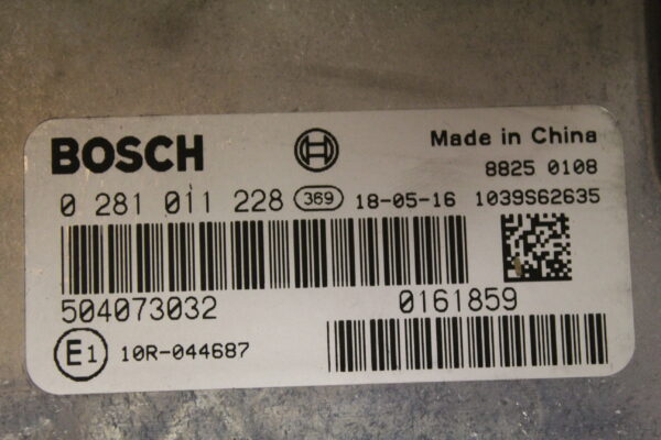 0281011228 BOSCH Centralina Motore IVECO DAILY